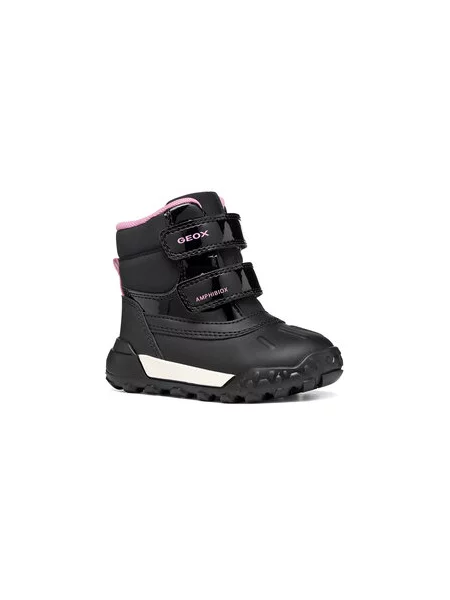 Sniego batai Geox B Trekkyup Girl B Abx M juoda