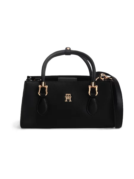 Rucsac Tommy Hilfiger din piele negru
