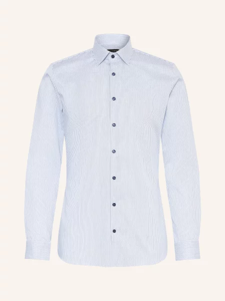 Olymp Koszula Nr 6 Super Slim blau biała