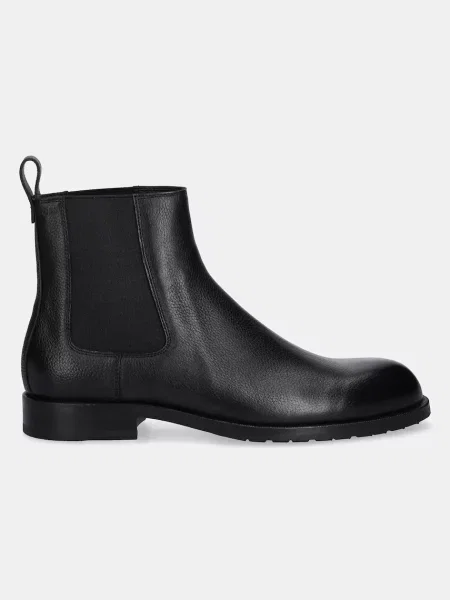 Шкіряні черевики BOSS Tayil-L чорний