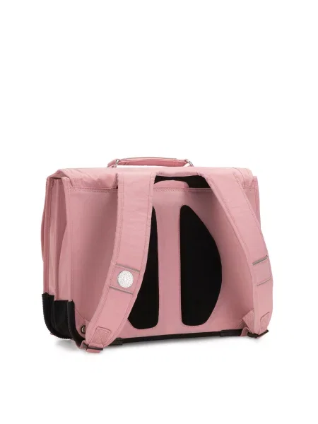 KIPLING Rucsac PREPPY roz / negru alb
