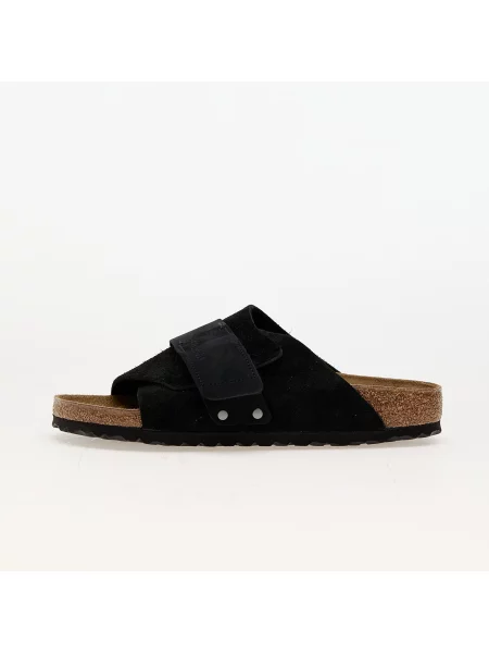 Semišové tenisky Birkenstock černé