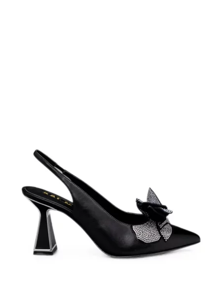 Pantofi cu toc Kat Maconie slingback negru