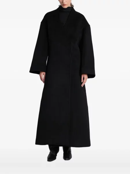 Płaszcz Entire Studios dwurzędowy czarny