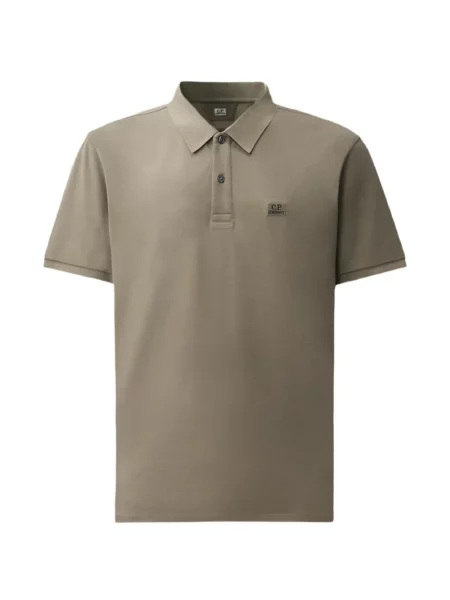 Tricou polo C.p. Company cu autograf verde