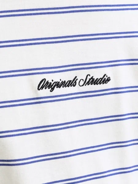 Футболка Jack & Jones в полоску белая