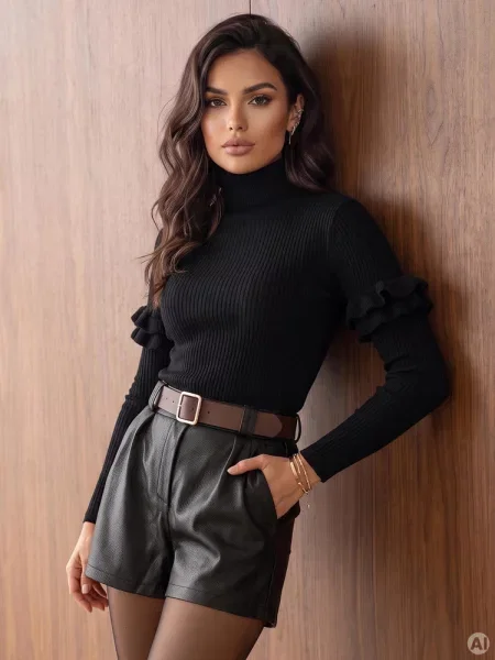 Sweter BUFALO Dstreet czarny