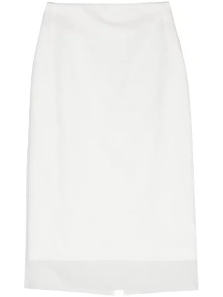 Fustă tip creion Sportmax alb