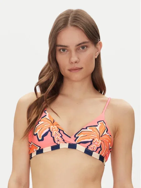 Maaji Bikini felső Racing Palms Rasha rózsaszín
