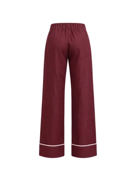 Pantaloni palazzo Otro Amor roșu