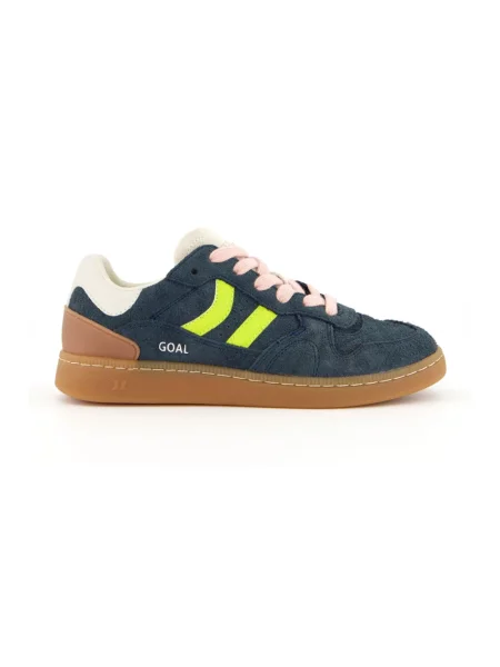 Sneakersy Coolway zamszowe niebieskie