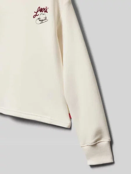 Bluza z kapturem Levi's biała