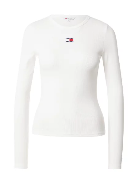 Tommy Jeans Tričko bílá