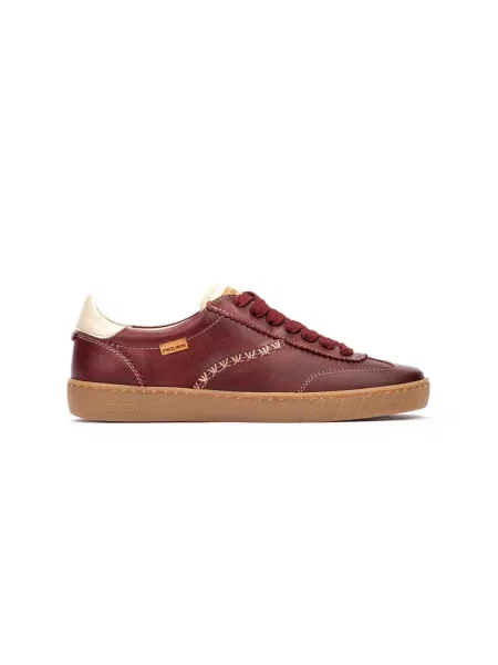 Sneakersy Pikolinos skórzane czerwone