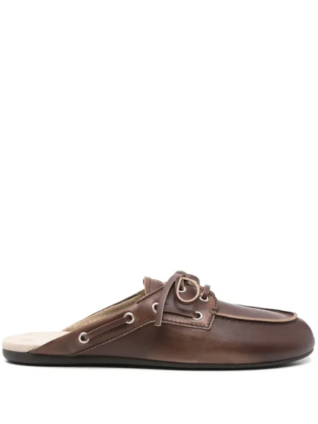 Papuci tip mules Miu Miu maro