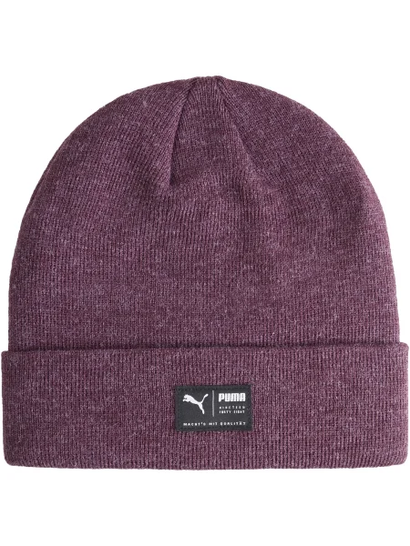 Puma Čiapka Archive Heather Beanie 28 Fialová vínová