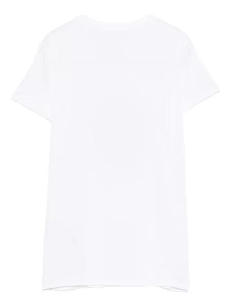 Tricou Liu Jo cu model floral cu imagine alb