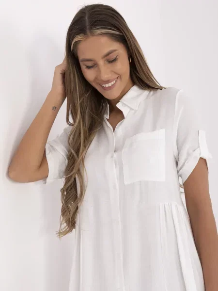 Rochie Italy Moda alb