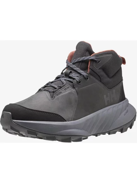 Buty do biegania Helly Hansen Awe Hiker leather szary 40 czarny