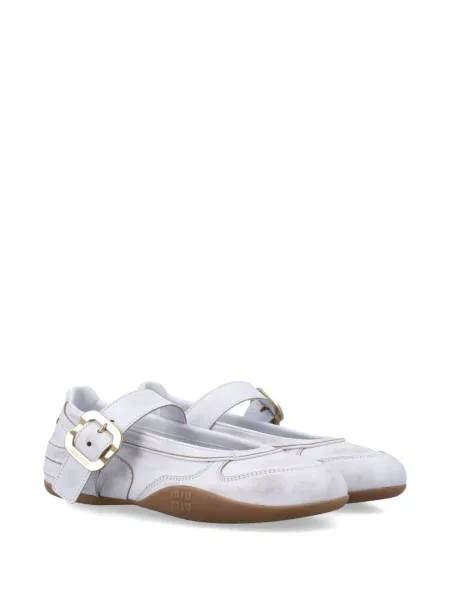 Balerini Miu Miu alb