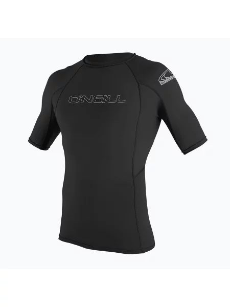 Мъжка тениска за плуване O'Neill Basic Skins Rash Guard black черно
