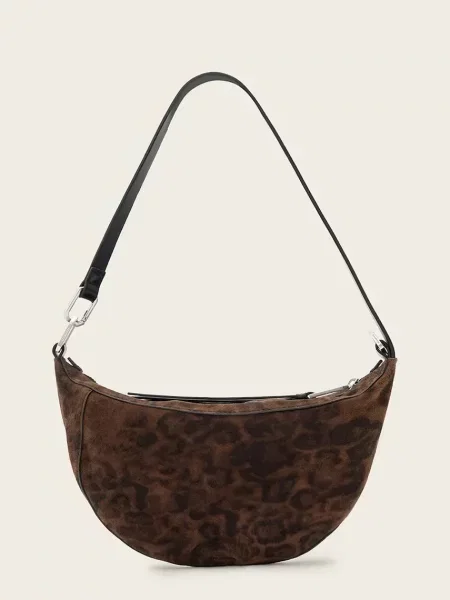 Geanta hobo Allsaints din piele maro