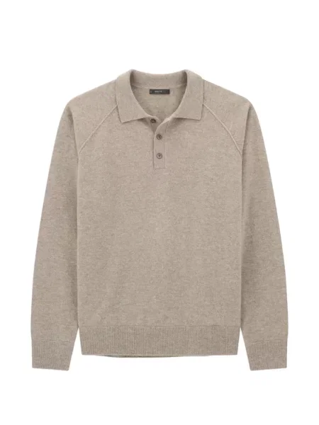 Tricou polo Boggi Milano de lână