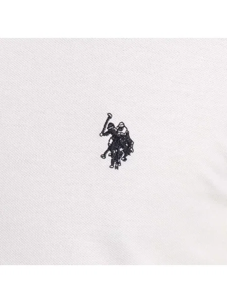 Tricou polo U.s. Polo Assn. alb