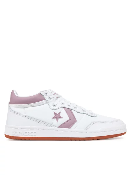 Кожаные кроссовки Converse белые