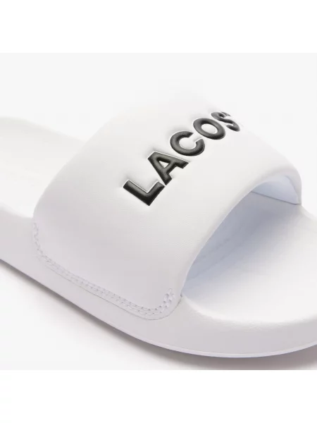 Шлепанцы Lacoste белые