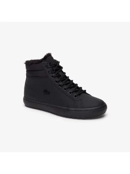 Lacoste Buty Outdoorowe Straightset czarne