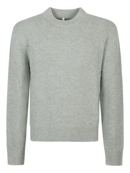 Pulover Sunflower din lână merinos verde