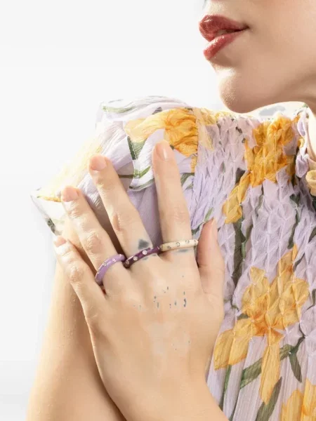Inel Andreoli violet