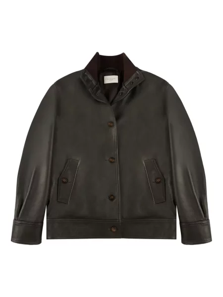 Kožna jakna Montedoro smeđa