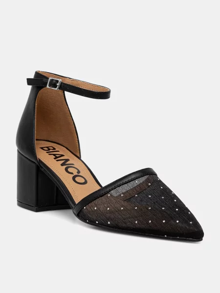 Bianco pantofi cu BIADEVIVED cu drept negru