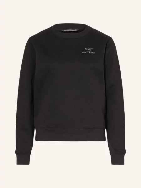 Arc'teryx Mikiny Emblem Crew černá