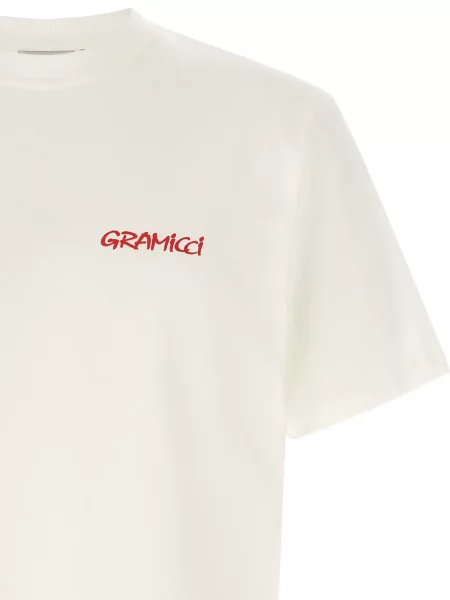 Tricou Gramicci cu imagine alb