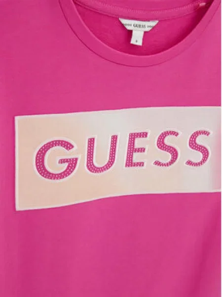 Každodenní šaty Guess růžové