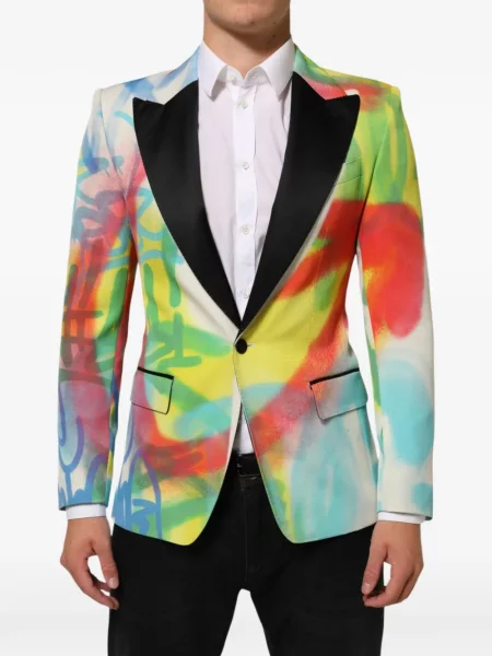 Sacou Dolce & Gabbana cu imagine galben
