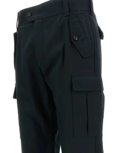 Pantaloni cargo Alexander Mcqueen negru
