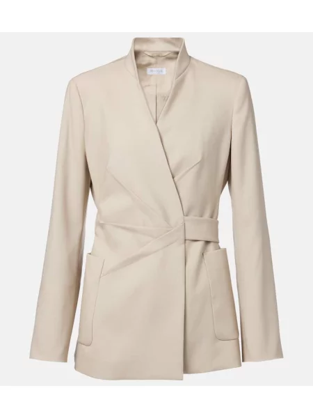Sacou Max Mara de lână bej