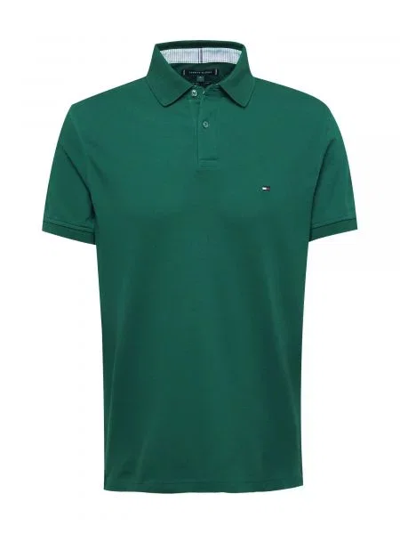 TOMMY HILFIGER Tricou CORE REGULAR POLO pin verde