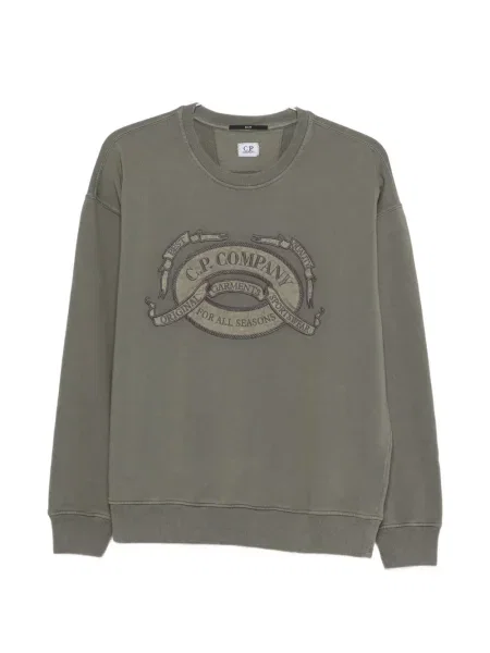 Hanorac C.p. Company cu broderie verde