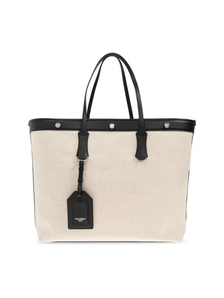 Torba Dolce And Gabbana skórzana biała