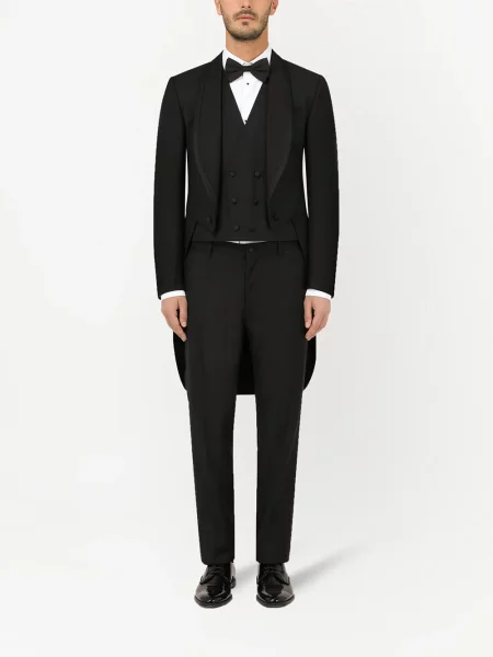 Oblekový oblek Dolce & Gabbana černý