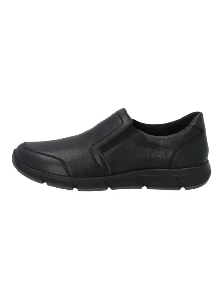 Sneakersy Solidus skórzane wsuwane czarne