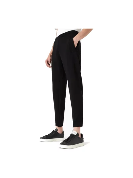 Spodnie Emporio Armani czarne