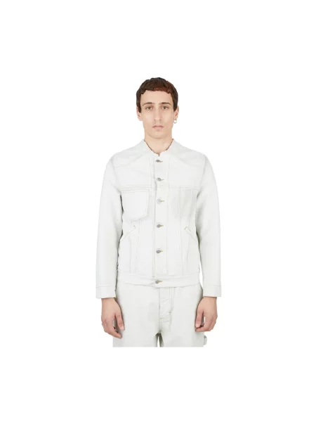 Kurtka jeansowa Maison Margiela biała