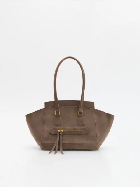 Reserved Geantă shopper bej