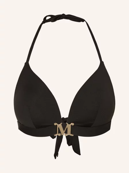 Plavky Max Mara Beachwear s vázáním černé
